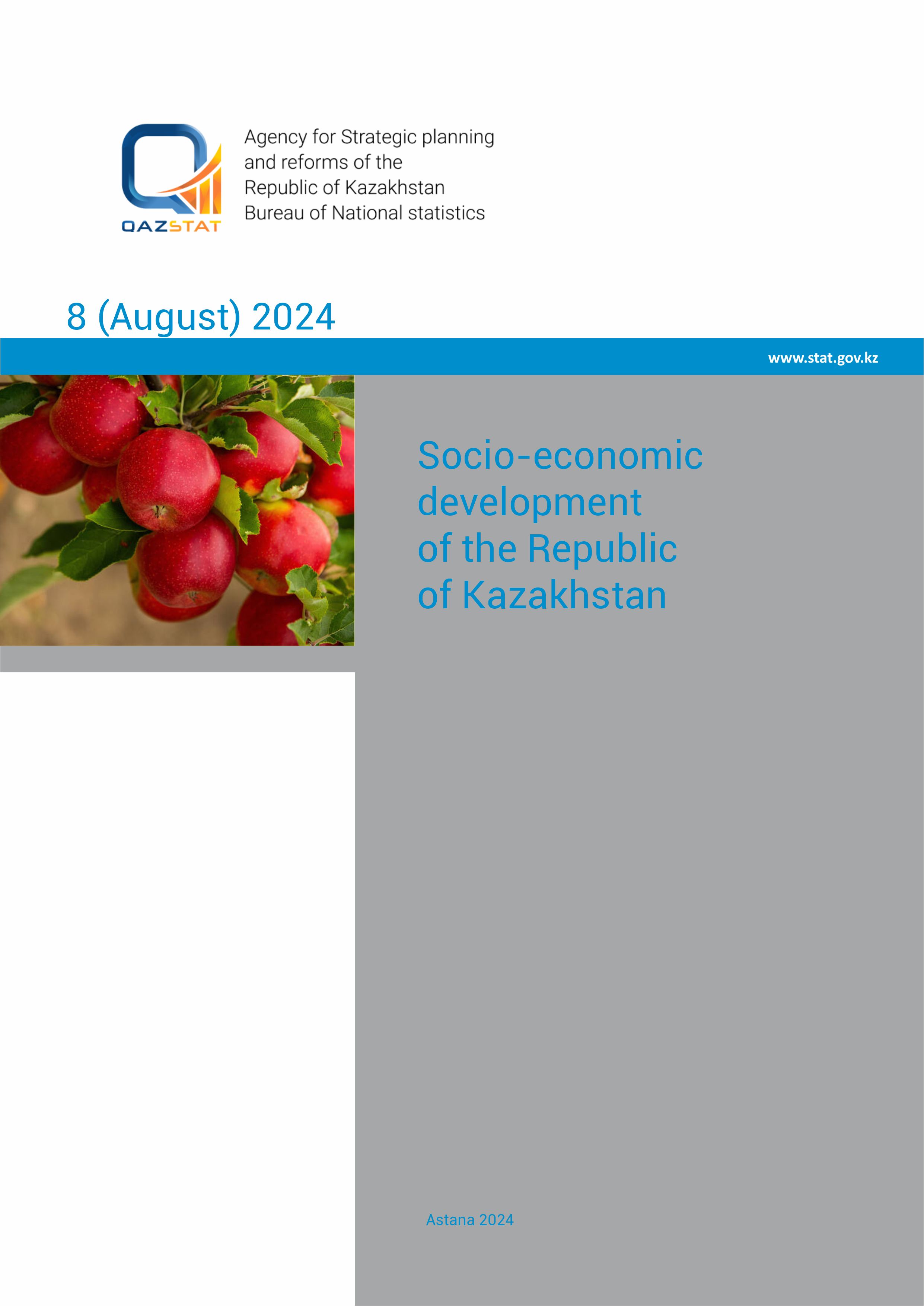 Socio-economic development of the Republic of Kazakhstan